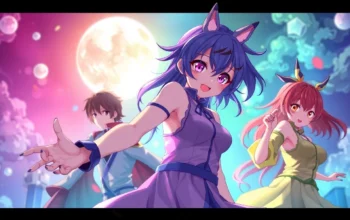 AI generated hentai featuring vibrant anime characters in custom poses with detailed background and realistic shading for immersive viewing experience.