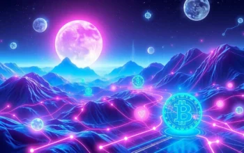 Comprehensive Blockchain and NFT Technology Guide illustrating digital assets and blockchain