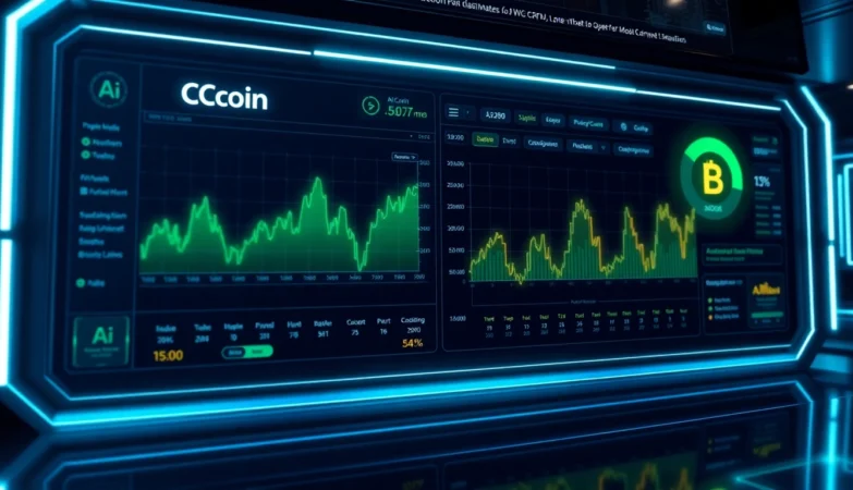 AICoin market analysis dashboard displaying real-time data and charts for investors and traders