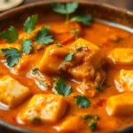 The image features ready to eat Paneer Makhani Gravy Base served in a bowl with garnishes,