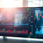 Professional trading view platform with charts and market data analysis for traders